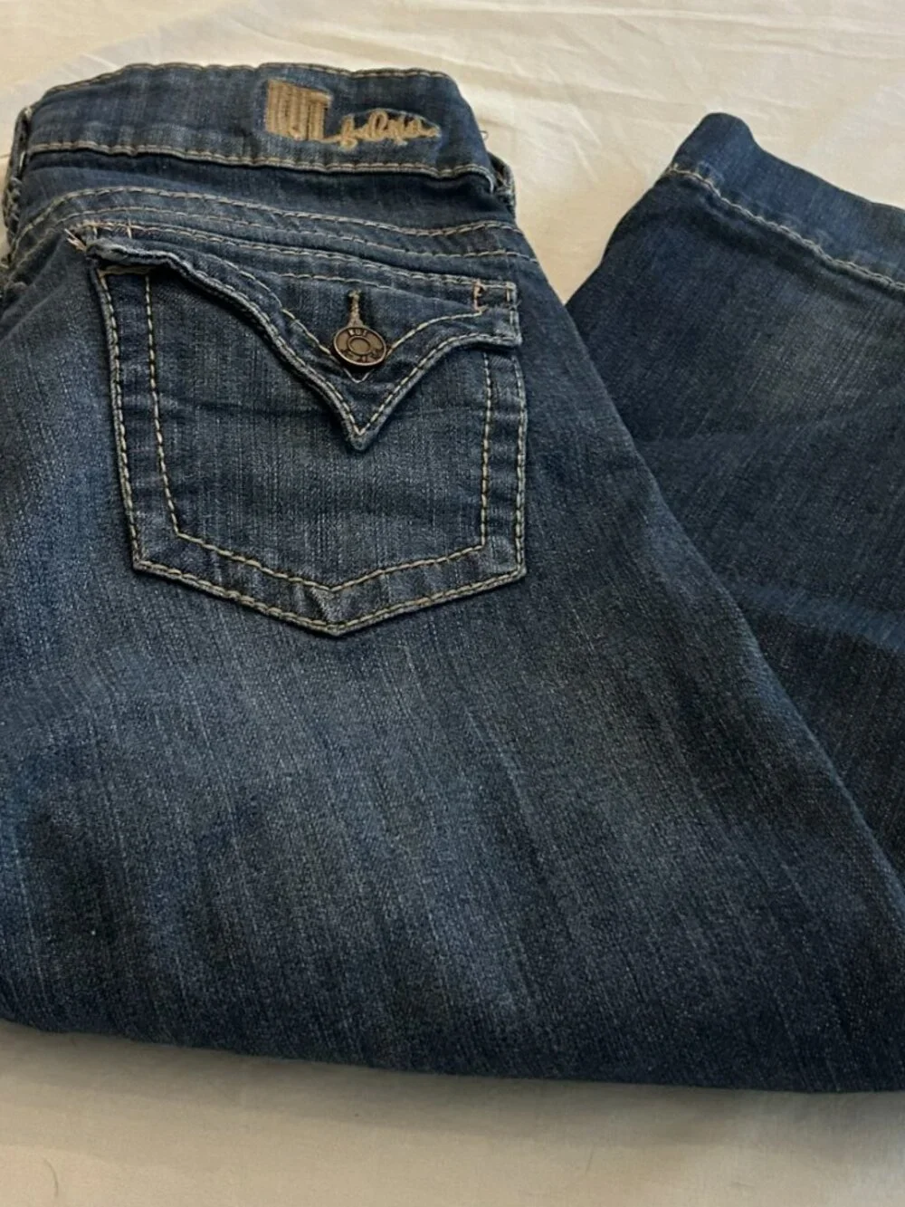 Kut from the Kloth premium cropped jeans - Picture 3 of 4